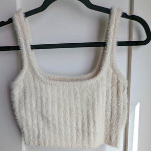 Fuzzy Crop Top